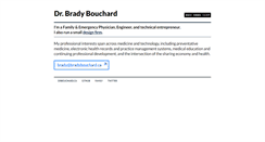 Desktop Screenshot of bradybouchard.ca